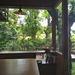 韻松亭 - 座席からの風景①