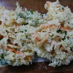 天ぷら 新宿つな八 - 料理写真:野菜のかき揚げ　税抜220円