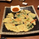 韓国家庭料理 Akatsuki - 海鮮チヂミ