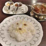 トマト - ほたて貝柱カレー