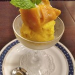 トマト - マンゴーのシャーベット