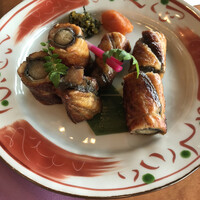 鰻割烹 伊豆栄 本店 - 鰻の八幡巻き