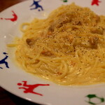Pasta&cafe CHAYA - 生ウニのカルボナーラ