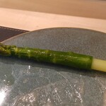 銀座 大石 - オーストラリアグリーンアスパラガス