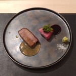 銀座 大石 - 牛ダブルで