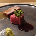 銀座 大石 - 飛騨牛ランプ