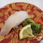 海鮮寿司とれとれ市場 - 白浜産本クエ