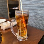 炭火焼肉 ときん - ウーロン茶です。