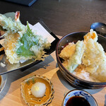 日本料理 滴翠 - 天ぷらと天ぷら丼