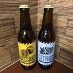 広島北ビール - ドリンク写真:広島北ビールのクラフトビールを2種購入。