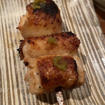 焼鳥 うの - ネギ巻き