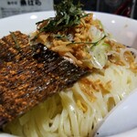 塩そば専門店 桑ばら - 冷やし塩油そば＋半熟玉子