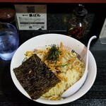 塩そば専門店 桑ばら - 冷やし塩油そば＋半熟玉子