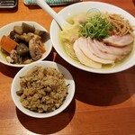 麺屋 六感堂 - 限定麺＋チャコ飯＋おつまみ