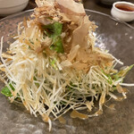 Yakinikutei Ooshima - 大根と水菜のサラダ
