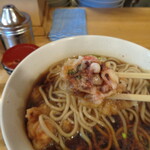 一〇そば - 紅しょうが効いてて旨い