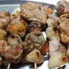 焼き鳥 味鳥 - 料理写真:二ンニクと手羽先