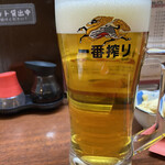 居酒屋　極 - とりあえずの生ビール