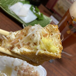 Izakaya Kiwami - 自家製厚揚げリフト
      
      生姜醤油で旨さ爆発！(^з^)-☆