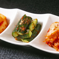 キムチの盛り合わせ