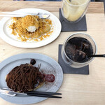 ジジ コーヒー - 2021年4月 ベリーチョコモンブランクロッフル  ＋ 