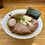 麺屋 しん蔵 - 田舎の醤油 750円 味玉 100円