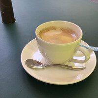 古我邸 - カフェラテ（ホット）　¥500