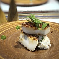 日本料理 TOBIUME - ◆名産　”竹の子の里”・・焼いた白子筍に刷毛醤油が塗られていて、香ばしさが加わり美味しい。