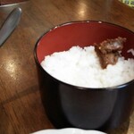 Sakamaki - ご飯と力士みそ