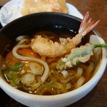 大えび天専門店 さんき - うどんに海老天を