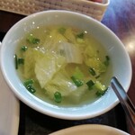 タイ屋台食堂 クルアチャオプラヤー - 付属のスープ