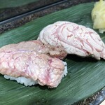 仙令鮨 JR仙台駅 3階店 - レア　頭肉＆頬肉