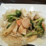 海鮮と野菜のXO醤炒め