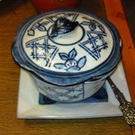 水軍 - お洒落な入れ物に茶碗蒸しです