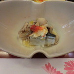 先付：秋刀魚酢締め