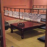 水軍 - 座敷の様子です