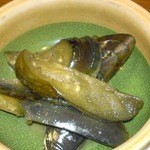 水軍 - 揚げ浸し茄子です