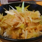 会津ラーメン 和 - ネギメンマ丼