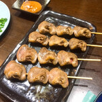 三酉屋 - はつ塩@165円