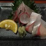 こつこつ庵 - 関あじ関さば刺身