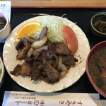 津ミートカシワギ - 日替り　焼肉定食