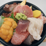 寿司処やぐら - ちらし 白梅 3300円程