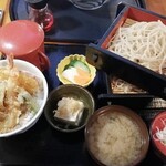 Harumachidou - セイロ蕎麦　ミニ丼セット