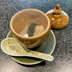 イチリン ハナレ - 蒸し鮑とフカヒレの干し貝柱スープ