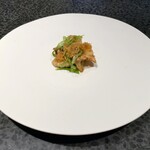 イチリン ハナレ - 五島列島 マハタの炒めもの