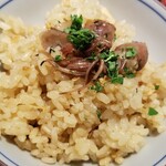 ラーメン巌哲 - 蛍烏賊炊き込み飯