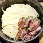 ラーメン巌哲 - 創作塩つけ麺「富山湾産 蛍烏賊」