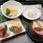 ぼちぼち - ご飯セットのおばんざい