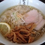 とうふ屋ら～めん - 別盛りの具を全部のせてみた