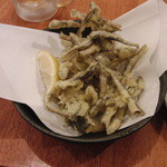 熟成うどん なかや - いりこの天ぷら